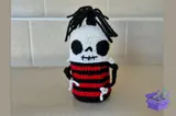 Cadılar Bayramı Crochet Skeleton Nesting Dolls - El İşi ve Kesim Dosyası (SVG, DXF, EPS, PNG) - detaylı önizleme 5
