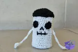 Cadılar Bayramı Crochet Skeleton Nesting Dolls - El İşi ve Kesim Dosyası (SVG, DXF, EPS, PNG) - detaylı önizleme 6