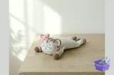 Sleepy Kedi Lovey Crochet Desen - El İşi ve Kesim Dosyası (SVG, DXF, EPS, PNG) - detaylı önizleme 1