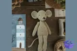 Amigurumi Crochet Mouse Desen PDF - El İşi ve Kesim Dosyası (SVG, DXF, EPS, PNG) - detaylı önizleme 4